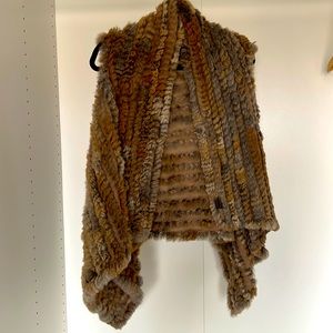 Rabbit Fur Vest